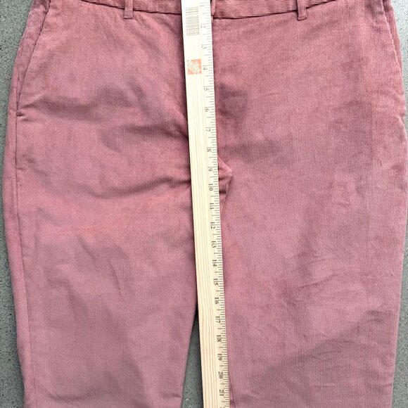 WILDFANG Essential Trouser Rose Brown Size 10 - Picture 6 of 9